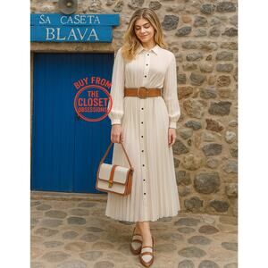 ZARA Belted Midi Dress NWT LAST ONE!!! 🤍